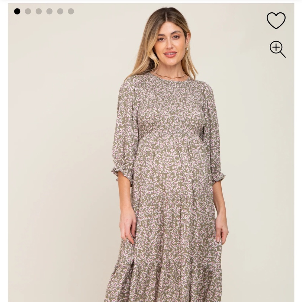 Floral Maternity Dress